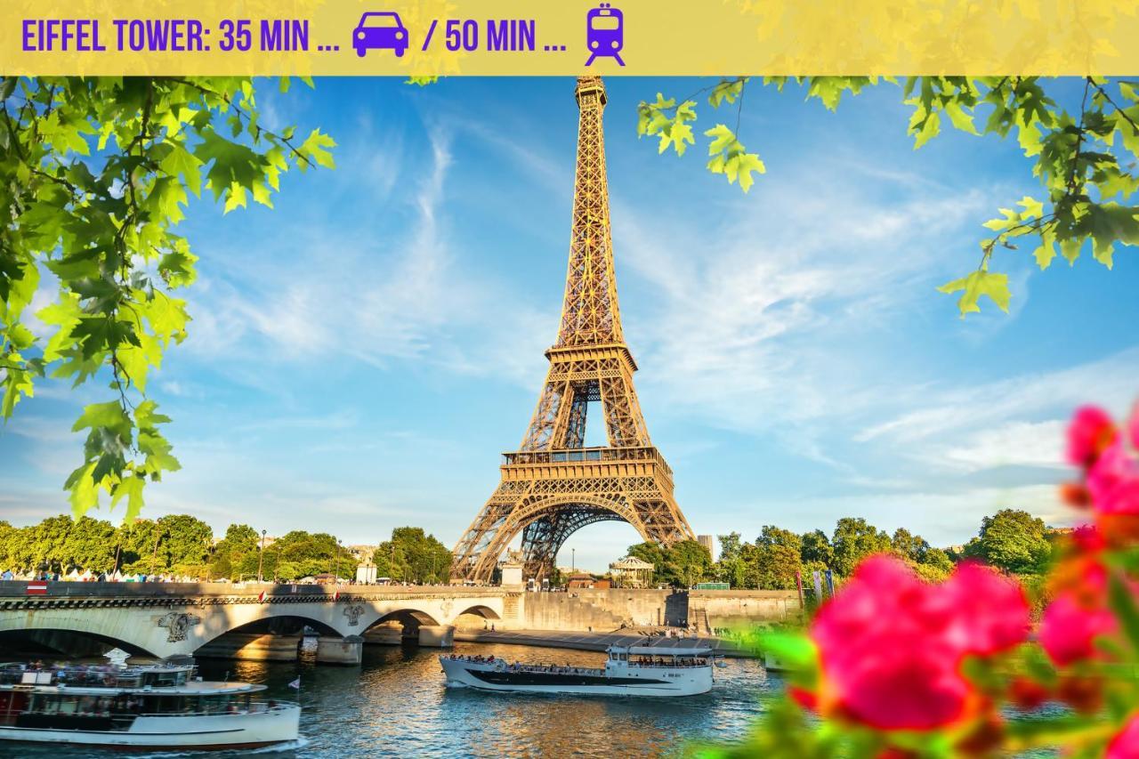 Qhome 5 - F3 Confortable Entre Paris Et Disney - Parking Prive 马恩河畔维列 外观 照片
